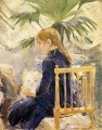 Berthe Morisot Mädchen mit Hund